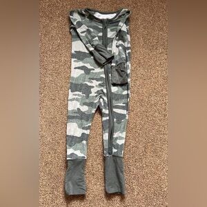 Little Sleepies Zippy - Vintage Camo